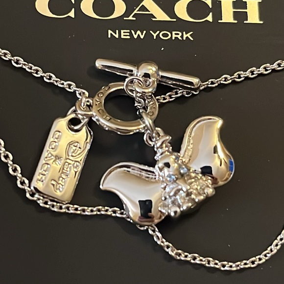 Coach X Disney Dumbo Stud Earrings And Toggle Bracelet - Picture 9 of 14